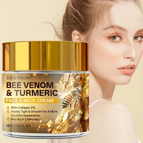 Bee venom and turmeric anti - and,